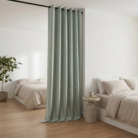 Rideau 100% Occultant Vert Sauge - Grande Largeur et Hauteur - situation