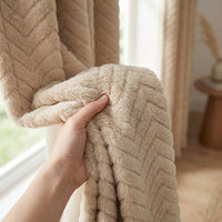 Rideau antibruit 30db - Beige - texture
