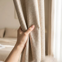 Rideau Beige Chiné - texture
