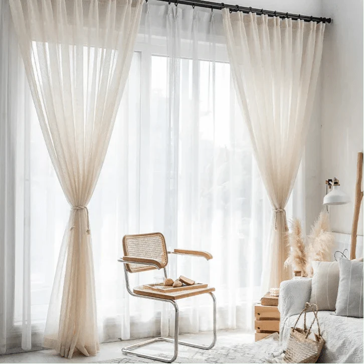 Rideau Voilage - Beige