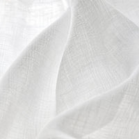 Rideau Voilage - Blanc - détail de texture du tissu voilage