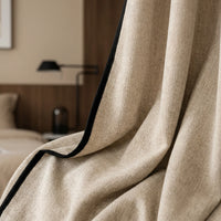 Rideau Lin - Naturel - texture