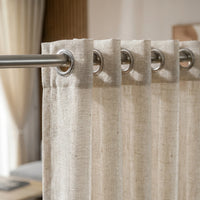 Rideau Lin - Voilage Beige - oeillets