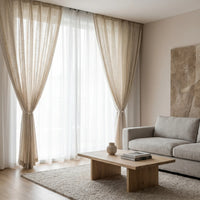 Rideau Lin - Voilage Beige - situation