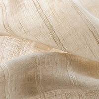 Rideau Lin - Voilage Couleur Lin œillet - détail de texture du tissu voilage