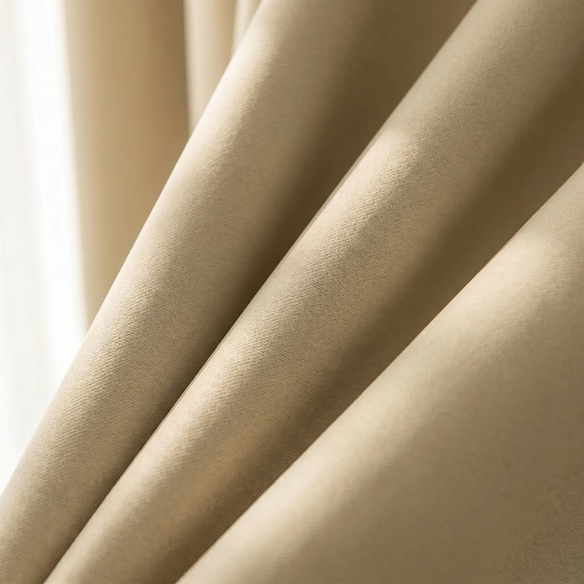 Rideau Semi Occultant - Beige Clair - texture