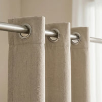 Rideau Semi Occultant - Beige Taupe - oeillets