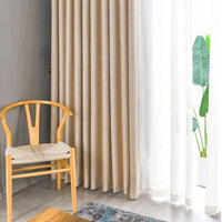 Rideau Semi Occultant - Beige Texturé