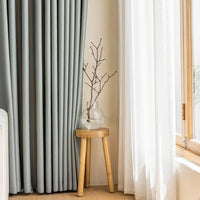 Rideau Semi Occultant - Gris Souris