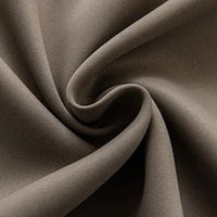 Rideau Semi Occultant - Marron Chocolat