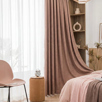 Rideau Semi Occultant - Rose Terracotta - situation