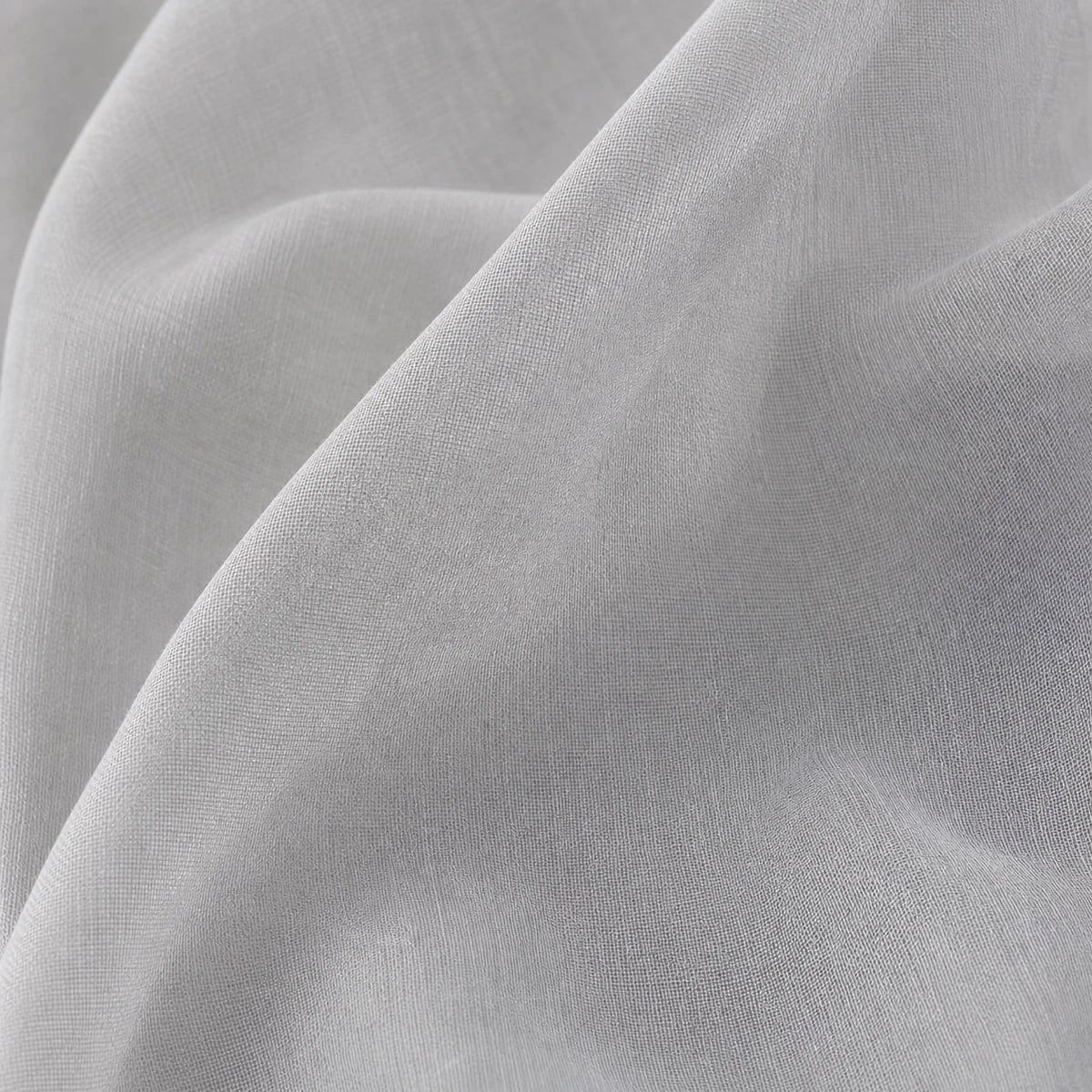Rideau Voilage - Gris - détail de texture du tissu voilage
