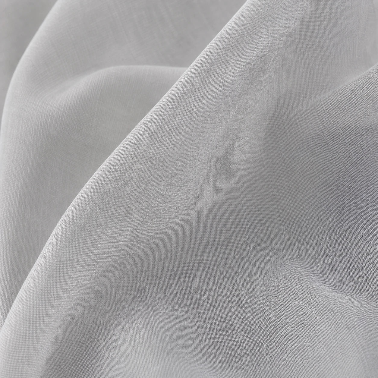 Rideau Voilage - Gris - détail de texture du tissu voilage