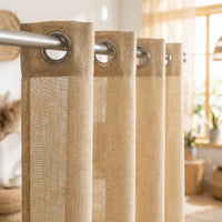 Rideau Voilage - Sable - oeillets